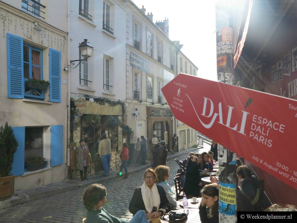 Op de Place du Tertre is een museum gewijd aan Dali. Het adres is 11, Rue Poulbot. Het museum is iedere dag open van 10:00 uur tot 18:00 uur. In de zomer sluit het museum twee uur later.